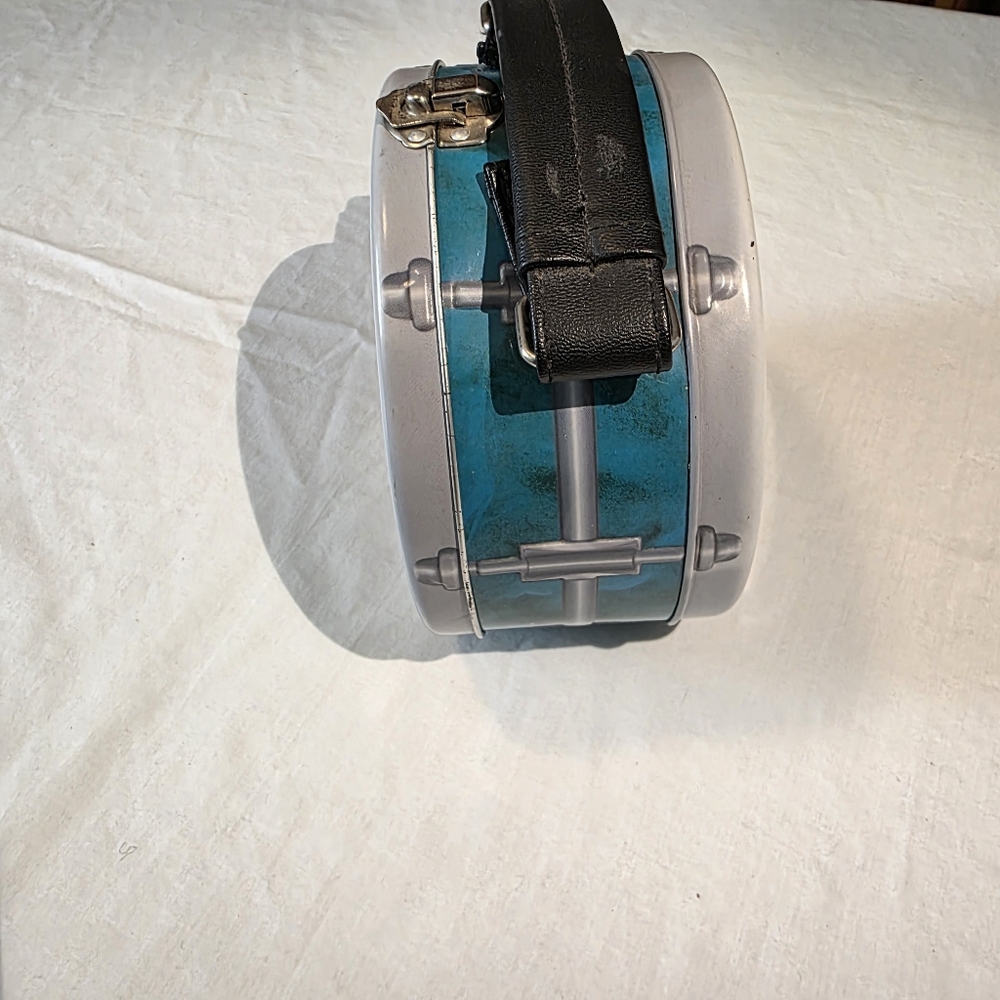 Vintage Janis Joplin Drum Shaped Lunchbox Treasure Box - Picture 11 of 11
